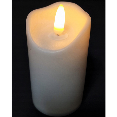 Elektrická náplň LED svíčka s efektem plamene 9,5 cm