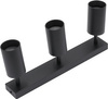 Stropní svítidlo 3x GU10 SPOT LED svítidlo QUALIS III Black