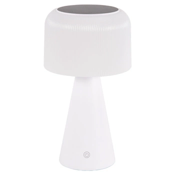 Solární zahradní LED stojací stolní lampa USB-C s možností stmívání ve 3 barvách
