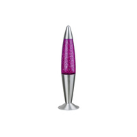 Stolní noční lampa E14 Purple Classic Glitter 4115 Rabalux