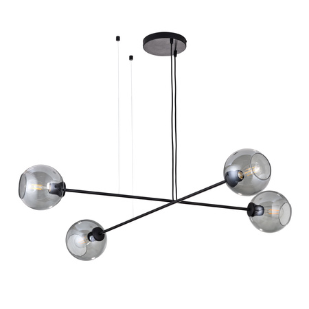 LIBRA Lustr Graphite Black Loft Pendant Lamp 4xE27 3339 TK Lighting
