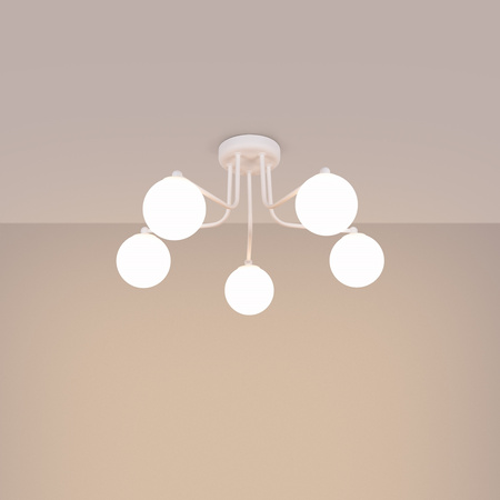 Lustr Stropní závěsné svítidlo 5x G9 White Astral French Sky SL.1660 Sollux