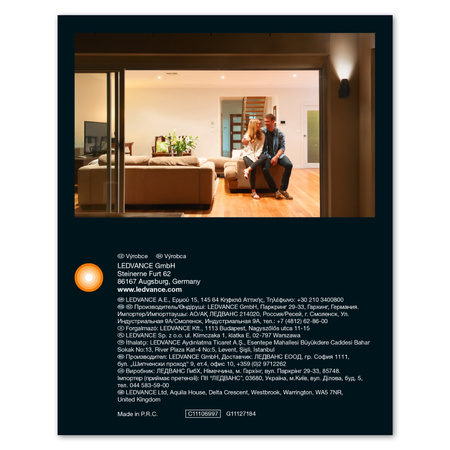 Nástěnné svítidlo GU10 IP44 Endura CANNON UP LEDVANCE nástěnné fasádní svítidlo