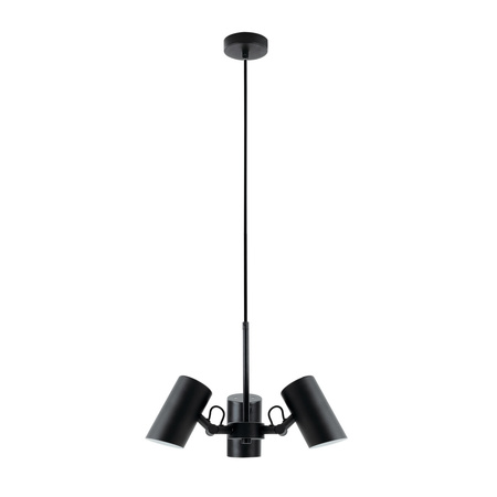 AZGAR Závěsné stropní svítidlo 3x E14 5W černé KANLUX