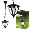 Závěsná zahradní lampa E27, LED lucerna ARETOS LUMILED