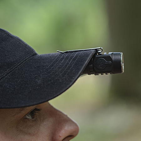 LED čelovka kapesní svítilna USB dobíjecí ruční 500lm VA0033 VAYOX