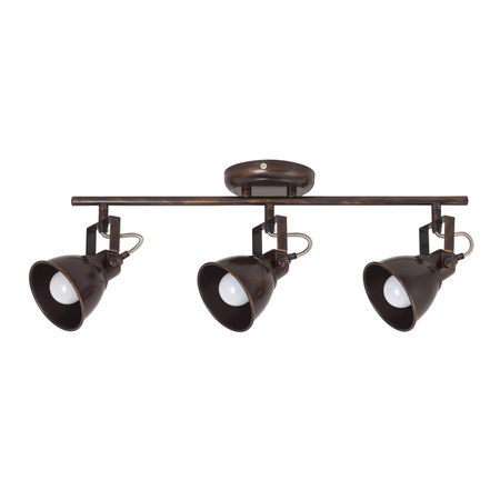 Bodové stropní svítidlo 3x E14 Brown Industrial Vivienne 5964 Rabalux