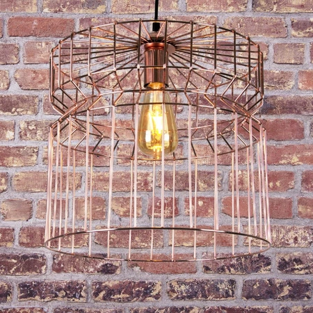 Lagos Sanico Goldlux E27 Zlaté dekorativní závěsné stropní svítidlo