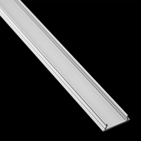 Povrchový Hliníkový Profil pro LED KM34-S, Stříbrný 2m LUMILED
