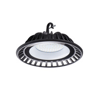 Průmyslové LED svítidlo 50W 4750lm 4000K neutrální 120° IP65 kulaté povrchová montáž černá HIBO KANLUX