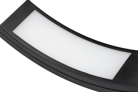 Venkovní zahradní nástěnná lampa LED 10W 4000K IP54 s pohybovým a soumrakovým senzorem