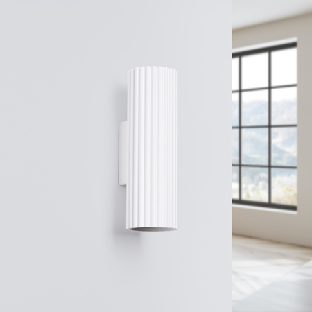 Nástěnné svítidlo Reflektor Tuba Spot 2x GU10 White Carbon Deep Space SL.1647 Sollux