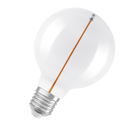 Dekorativní žárovka LED G95 Sphere E27 2,2W = 16W 150lm 2700K Warm 320° Filament Vintage 1906 Osram