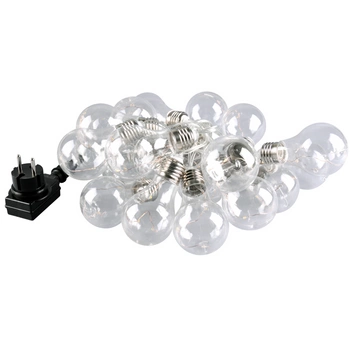 Venkovní zahradní girlanda světelný řetěz 20 LED 2700K