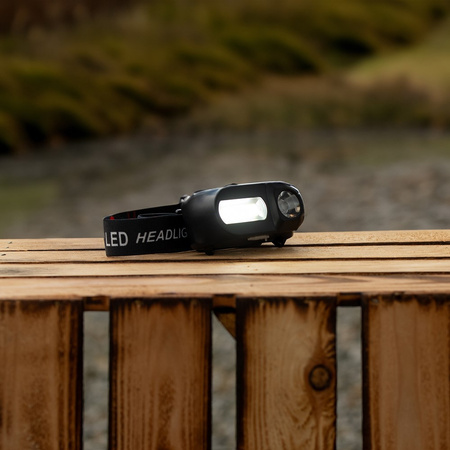 Dobíjecí čelovka XPE + COB VA0115 Vayox