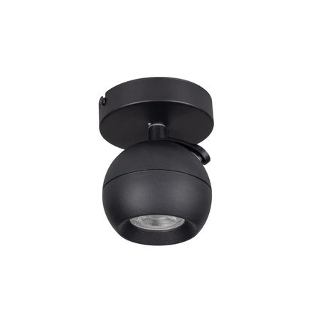 Nástěnné svítidlo Stropní svítidlo Nastavitelné LED GU10 Round Black Galoba Kanlux