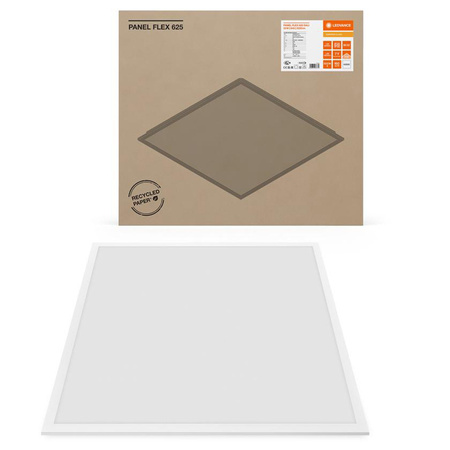 LED panelové stropní světlo 32W 5220lm 4000K neutrální bílá stmívatelná povrchově montované bílé 62x62cm Flex Ledvance