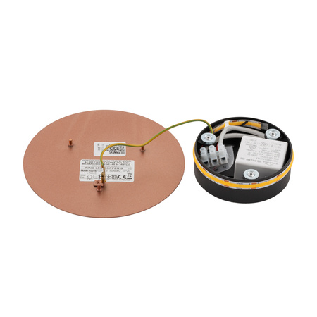 Nástěnné svítidlo LED 7W 60lm 3000K Warm Copper Modern RING LED S 10316 Nowodvorski