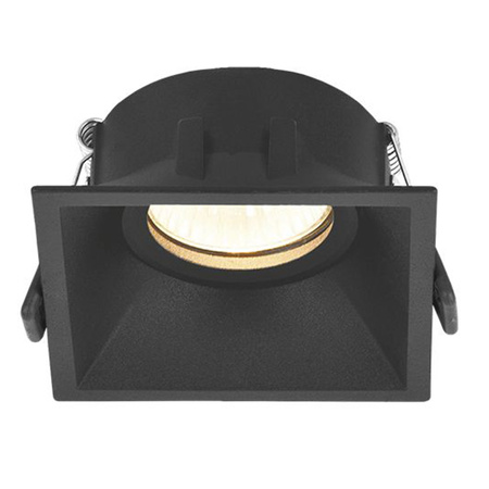 Vestavné stropní svítidlo Halogenové GU10 VIDEOX Black Square