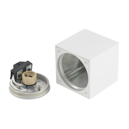 Povrchová montáž GU10 SPOT TUBA bílá Vodotěsná IP44 PARANA 10719 Nowodvorski