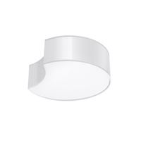 Stropní světlo SOLLUX CIRCLE 2xE27 Plafond White pro povrchovou montáž