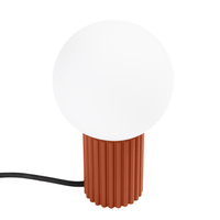 Stolní stolní lampa G9 Round Red Modern Matte Halo Sollux