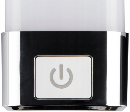 LED nástěnné a stropní svítidlo koupelnové svítidlo s vypínačem 20W 4000K IP44 80cm chrom KANLUX