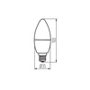 LED žárovka C35 CANDLE E14 4,9W 470lm 4000K Neutral KANLUX