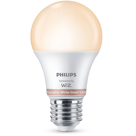 2x LED žárovka E27 A60 8W = 60W 806lm 2700-6500K SMART WiFi Philips WiZ
