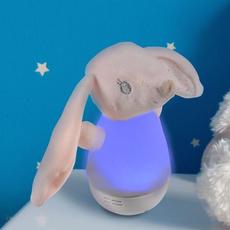 Dekorativní LED světlo na baterie bílé růžové Sanico Rabbit Goldlux