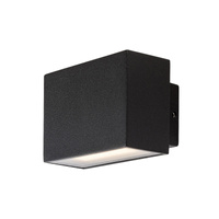 Venkovní zahradní lampa LED fasádní nástěnná lampa 7W 430lm 4000K IP54 černá Moderní Mataro Rabalux