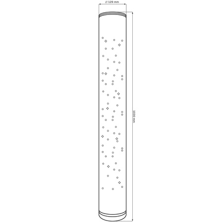 STELLA LED stojací lampa 12W RGB měnící barvu Hudební dálkové ovládání Goldlux(Polux)