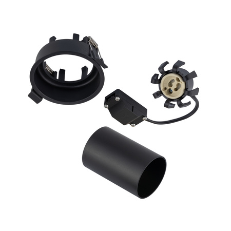 Zápustná montáž GU10 černá MONO SLIDE 10799 Nowodvorski