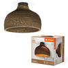 Dekorativní povrchová stropní lampa E27 kartonová hnědá dekorace Ledvance