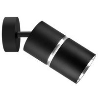 GU10 BlackSilver BAMBOO Sanico Goldlux Reflektor na stěnu a strop