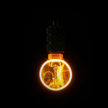 LED žárovka G80 E27 4W 200lm 1800K teplá bílá FILAMENT Dekorativní ZERO Ecolight