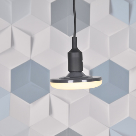 Stropní závěsné svítidlo KIKI 1xE27 10W ČERNÁ 3000K GOLDLUX (Polux)