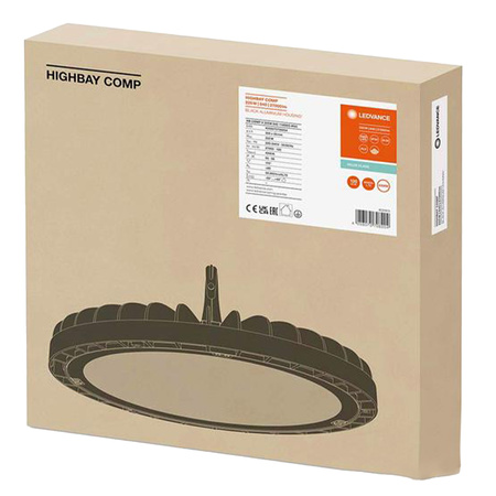 Průmyslové svítidlo LED 225W 27000lm 4000K Neutral Black IP65 IK06 High Bay Compact Ledvance