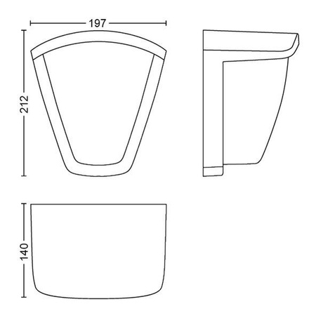 Zahradní lampa LED nástěnná lampa KISKADEE myGarden E27 IP44 Antracit PHILIPS