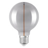 Dekorativní žárovka LED G95 Sphere E27 2,2W = 6W 60lm 1800K Warm 320° Smoked Filament Vintage 1906 Osram