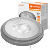LED žárovka AR111 G53 13,5W = 100W 950lm 2700K teplá bílá 12V FILAMENTOVÁ STMÍVATELNÁ LEDVANCE