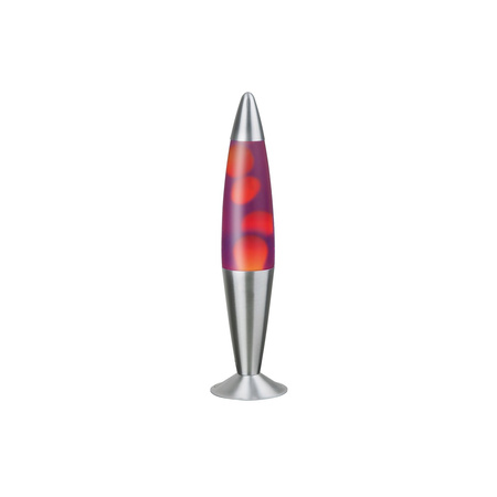 E14 Oranžová Lava Classic Lollipop 2 4106 Noční stolní lampa Rabalux