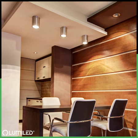 6x LED žárovka E14 Bulb 10W = 75W 1100lm 4000K Neutrální barva CCD 180° LUMILED