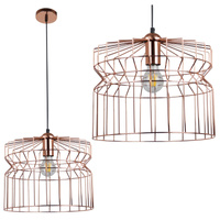 Lagos Sanico Goldlux E27 Zlaté dekorativní závěsné stropní svítidlo