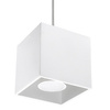 LED závěsné stropní svítidlo QUAD GU10 Overhang White SOLLUX