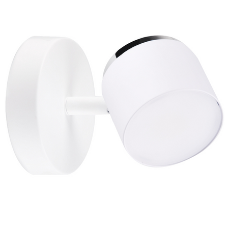 Nástěnné svítidlo Reflektorové LED nástěnné a stropní svítidlo 4.2W KUBIK 1 Bílá 3000K GOLDLUX (Polux)