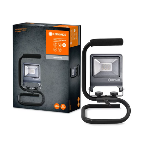 Reflektor LED 20W 1700lm 4000K IP65 Šedá LEDVANCE WORKLIGHTS S-STAND přenosný