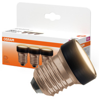3x LED reflektorová žárovka E27 3,5W = 28W 300lm 2700K Warm 100° Dimmable FLAT LAMP Osram