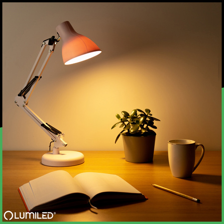 Stolní lampa LED 7W, CCT USB stmívatelná Bílá MARTI LUMILED