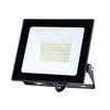 Venkovní LED reflektor Zahrada 50W 4270lm 4000K Neutrální 120° IP65 IK05 Černá MH Kobi